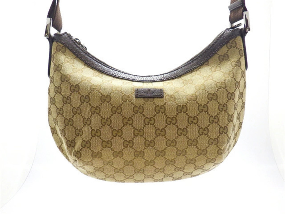 Gucci Bag Hobo Canvas Embossed